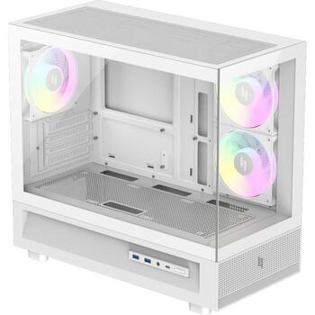 Gamemax Корпус NEX C31 WH, 1+1 x 3.5