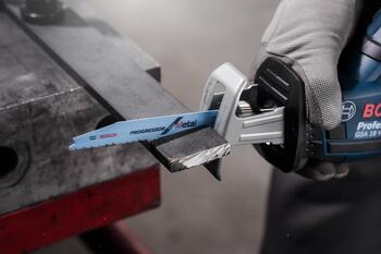 2 zobenzāģa asmeņi S 123 XF (Progressor), Zobenzāģiem ZOBENZĀĢA ASMENS S 123 XF PROGRESSOR FOR METAL, 2608654401, BOSCH (2608654401)