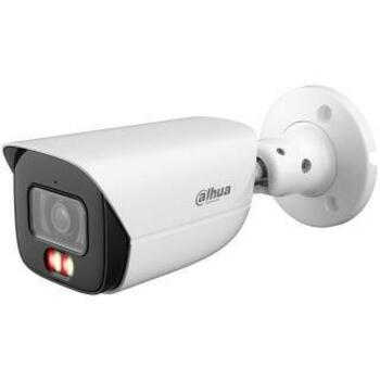 Dahua IPC-HFW3849E-AS-IL-0280B камера наблюдения, 8 МП, 3840 x 2160 пикселей, 30 м ИК, 30 м теплый свет, IP67, 12 VDC/PoE (IPC-HFW3849E-AS-IL-0280B)