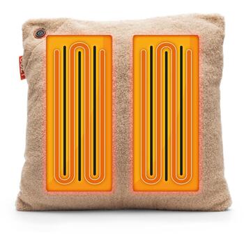 Bodi-Tek Обогреваемая комфортная подушка BT-CSHT2-W-LC-PB10, 45 x 45cm, 3 режима нагрева, беспроводная, стираемая (BT-CSHT2-W-LC-PB10)