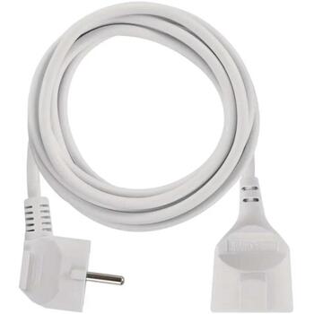 Emos Удлинитель P0123R, 3 м, 1×2P+PE SCHUKO, 3 680 W, PVH, защита от детей (P0123R)