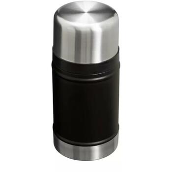 Stanley Термос для еды 28113500031 0.7L, черный, нержавеющая сталь 18/8, двойная вакуумная изоляция, сохраняет тепло до 15ч (28113500031)