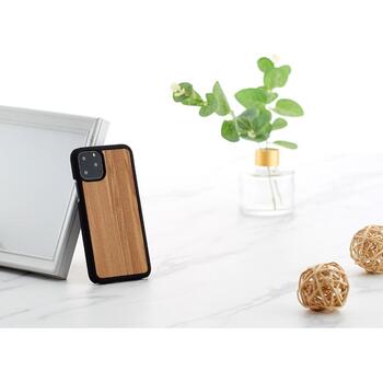 Man&Wood Чехол M8118B, 5.8'', коричневый, натуральное дерево, поликарбонат, Apple iPhone 11 Pro (M8118B)