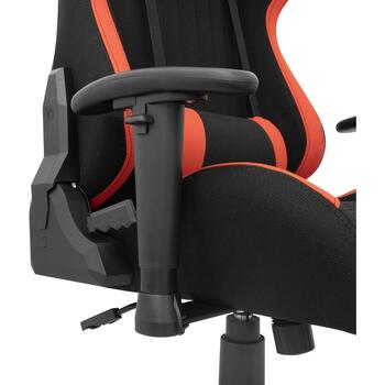 White Shark DARK DEVIL игровое кресло, 120кг, 46-56см, 160°, 2D подлокотники, подушки для головы и поясницы, черный/красный (DARK DEVIL)