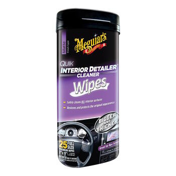 Meguiar's G13600 Влажные салфетки для интерьера 25 шт. (США) (G13600)