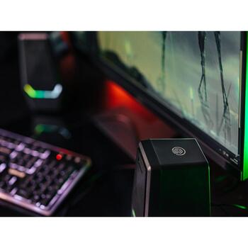 Tracer Компьютерные колонки TRAGLO47764, 6W, 20-20000Hz, 2.0 (Стерео), USB, RGB подсветка, проводное соединение (TRAGLO47764)