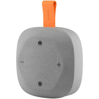 Портативная Bluetooth колонка мощностью 8 Вт и защитой от воды IPX5 HEXAGON 10 TWS Серый Оранжевый CNE-CBTSP10GO CANYON (CNE-CBTSP10GO)