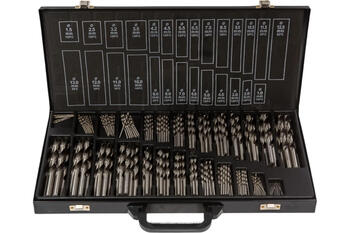 Forsage Urbju komplekts 230 gab., 1-13mm, HSS, metāla, 230 gab., metāla kārba (F-924U230)