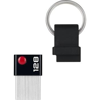 Emtec USB флешка ECMMD128GT103, 128GB, 180Mbps, 25Mbps, черный/металлический, USB 3.2, ультратонкий (ECMMD128GT103)