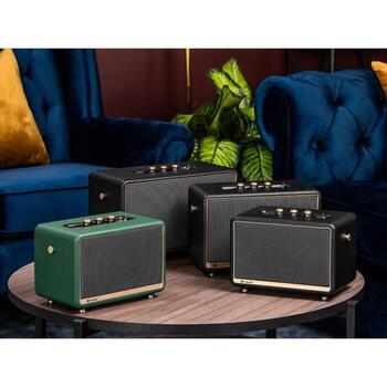 Tracer Портативная колонка TWS TRAGLO47248, 45W, Bluetooth 5.0, FM радио, 2 колонки, аккумулятор, черный (TRAGLO47248)