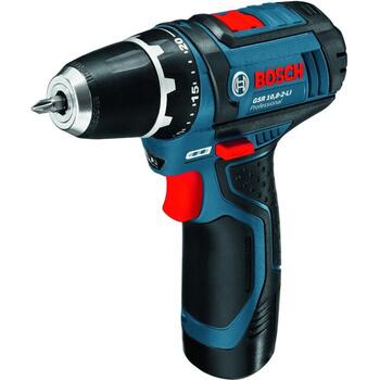 Bosch GSR 12V-15 060186810R, akumulatora urbjmašīna-skrūvgriezis, 12V, 2x2Ah, 30Nm, 0-1300 apgr./min, 2 ātrumi, Li-ion, L-BOXX 102 (060186810R)