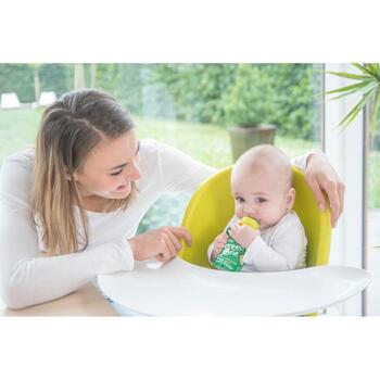 Kidsme Food Pouch адаптер 160490 LIS, 2 шт., полипропилен, силикон, без BPA, от 4 мес., контроль потока пищи (160490 LIS)