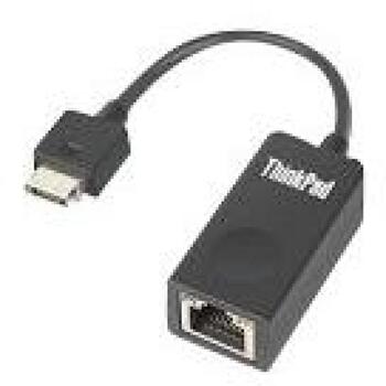 Lenovo Ethernet Extension Adapter Gen 2 4X90Q84427, 0.08 м, RJ-45 - женский, черный, Plug and Play (4X90Q84427)