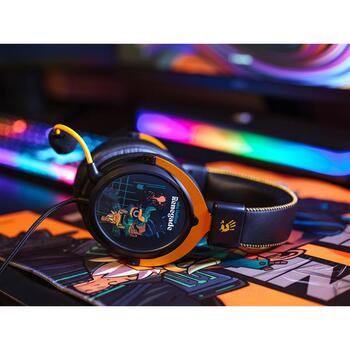 A4Tech Наушники A4Tech Bloody M595 Renegade Midnight A4TSLU47738, 2.3m, 105dB, 20-20000Hz, 32Ω, M.O.C.I. HybridCore (A4TSLU47738)