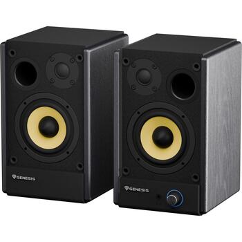 Genesis 2.0 Speakers | Arsen 402BT | 60 W | Bluetooth | Wireless connection | Black (NGS-2415)