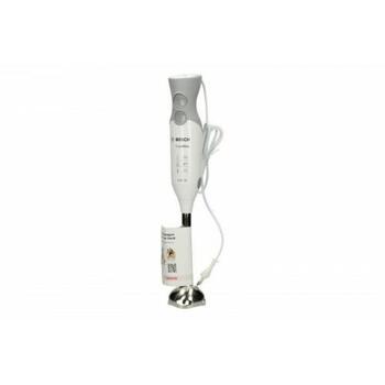 Bosch Ручной блендер MSM 66110, MSM66110, 600 W, 1.4 м, 2 скорости, нержавеющая сталь, мерный стакан, серый, белый (MSM66110)
