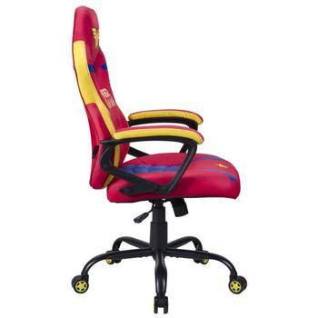 Subsonic Игровое кресло SA5573-W1, 64см, 110-120см, Желтый, Красный, Синий, Подголовник, Регулируемый угол спинки, Эко-кожа (SA5573-W1)