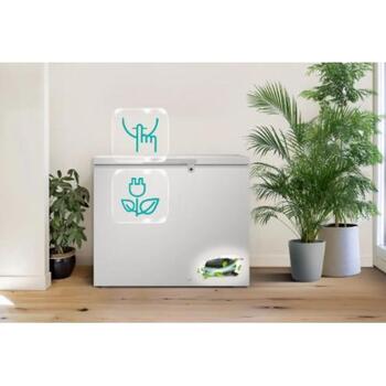 Gorenje Морозильник FH50EAW 20012818, 500л, 68кг, 220-240В, E, 23кг/24ч, 40дБ, LED, Электронное, Горизонтальное (FH50EAW)