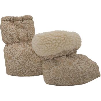 Lodger SOT 599 детские пинетки, Taslon, Birch, 6-12 мес., 100% полиэстер, 100% флис, 40°C (SOT 599)