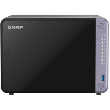 Qnap NAS TS-632X-4G 4GB RAM, 6 x 3.5-collu SATA, 2 x 10GbE, 2 x USB 3.2, PCIe Gen 3, atbalsta 2.5/5/10GbE (TS-632X-4G)
