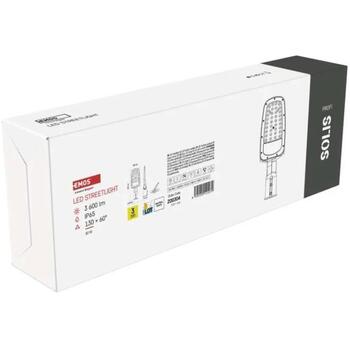 Emos LED уличный светильник SOLIS 30W ZO0304, 3600 lm, 220–240 V, IP65, 30 000 часов, 120 lm/W, алюминий (ZO0304)