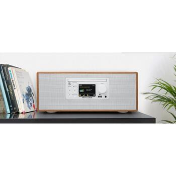 Muse M-695DBTW, микросистема, 60Вт, CD, USB, Bluetooth, FM/DAB+ радио, 2.8