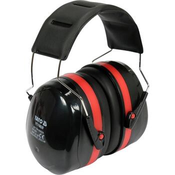 Yato ausu aizsargi YT-74630, 34 dB, EN 352-1:2020, III kategorija, ABS, putas, nerūsējošais tērauds, regulējams (YT-74630)
