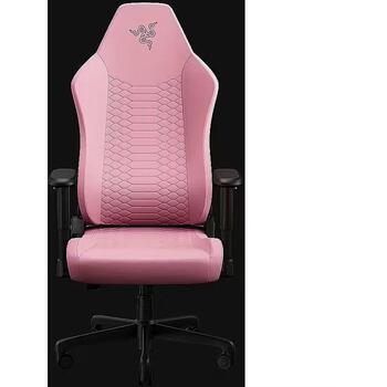 Razer spēļu krēsls Iskur V2 X NewGen RZ38-05311000-R3G1, 136kg, 152°, 2D roku balsti, kvarca krāsa, mākslīgā āda, tērauda rāmis (RZ38-05311000-R3G1)