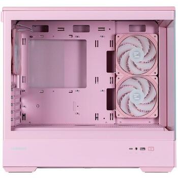 Zalman P30 PINK V2, mATX Mini-Tower datora korpuss, 3x120mm ARGB ventilatori, rozā (P30 PINK V2)
