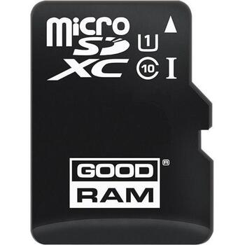 Goodram M1AA-1280R12 карта памяти, 128 ГБ, MicroSDXC, UHS-I Class 10 U1, 100 Мб/с чтение, 10 Мб/с запись, 3.3 В, SD адаптер (M1AA-1280R12)