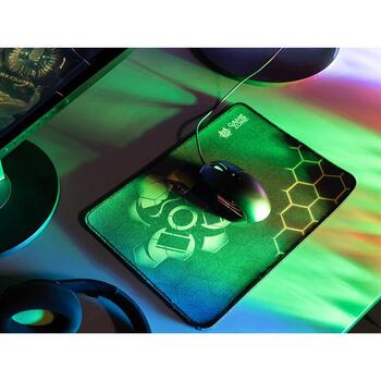Tracer Peles paliktnis GameZone Hexy3 TRAPAD47548, 350x280x4 mm, melns, mīksts, neslīdoša gumija (TRAPAD47548)