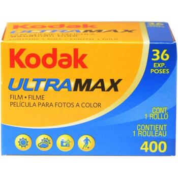 Kodak фотопленка UltraMax GC 400/36 CAT 603 4060, 35мм, ISO 400, 36 кадров, цветная негативная (CAT 603 4060)