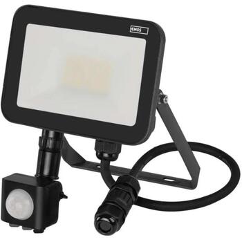 Emos LED прожектор INOVO ZS2722, 20 W, 2200 lm, IP65, 120°, 4000 K, PIR датчик, алюминий, стекло (ZS2722)