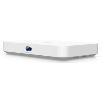 Ubiquiti Маршрутизатор UCG-Fiber, 10, 100, 1000, 2500, 10000 Mbit/s, 4x2.5GbE, 30W, 3GB RAM, белый цвет. (UCG-Fiber)