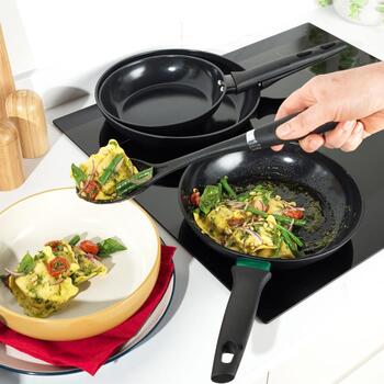 Russell Hobbs RH03254EU7 Verde Thermocollar сковорода, 24 см, алюминий, антипригарное керамическое покрытие, без PFAS (RH03254EU7)