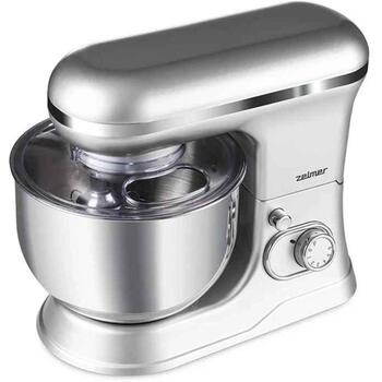Zelmer ZKR1360 стационарный миксер, 70305818P, 1200 Вт, 4.5/5 л, 6 скоростей, планетарная система, SMART MIX (70305818P)