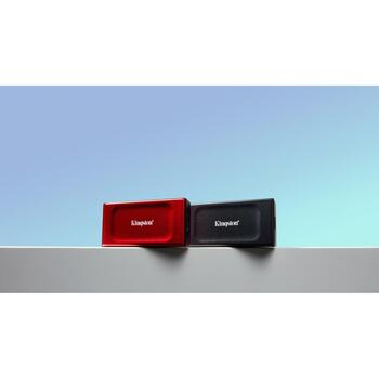 Kingston 2TB XS1000R, 2000 ГБ, USB 3.2 Gen 2, скорость чтения 1050 МБ/с, скорость записи 1000 МБ/с (SXS1000R/2000G)