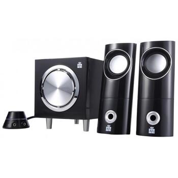 Unknown Brand Акустика FS-140 12837, 16W, 20 Hz–20 kHz, 75 dB, 4 дюйма низкочастотный динамик, 3 дюйма x 2 спутник (FS-140)