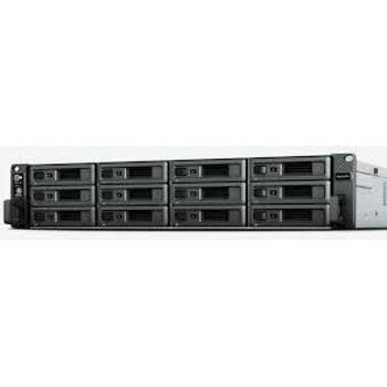 Synology serveris RS2423+, AMD Ryzen V1780B, 12 diski, 8 GB DDR4 atmiņa, 3 RJ45, 2 USB 3.2, 2U, uzņēmējdarbības funkcijas (RS2423+)