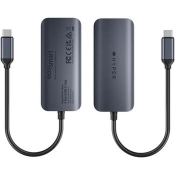 Hyper док-станция HyperDrive Next HD4001GL, 1x HDMI, 4K 60 Hz, 10 Gbps USB-A, 10 Gbps USB-C, 100 W PD 3.0, USB-C 3.2 Gen 2 (HD4001GL)
