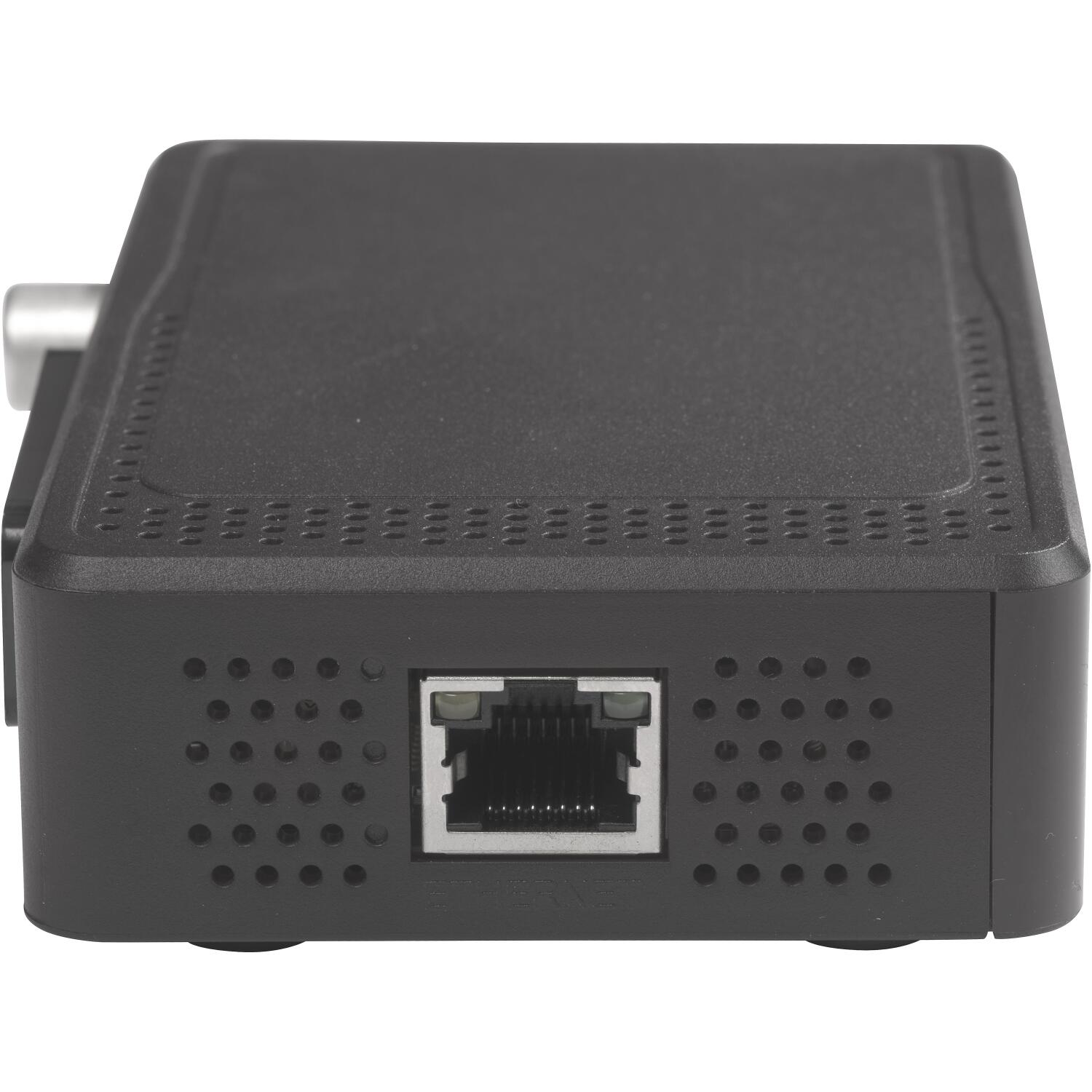 Denver televizora resīveris DTB-148 110131120120, DVB-T2 H.265, HDMI, Scart, koaksiālais, RF, LAN, USB, EPG, Dolby Digital, HE-AAC (110131120120)