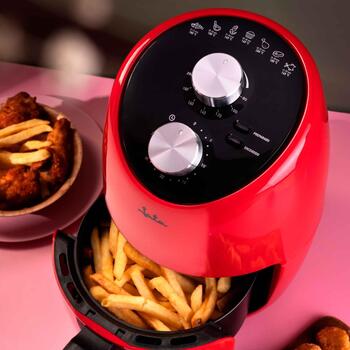 Jata Gaisa fritieris JEFR1222, 1000 W, 2L, 30 min, 80-200°C, automātiskā izslēgšanās, nelīpošais grozs (JEFR1222)