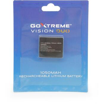GoXtreme Vision DUO 01477 аккумулятор для камеры, 3.7В, 1050мАч, литий-ионный, перезаряжаемый, сменный (01477)