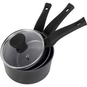 Russell Hobbs кастрюльный набор RH01706EU, 16см, 18см, 20см, алюминий, матовый серый (RH01706EU)