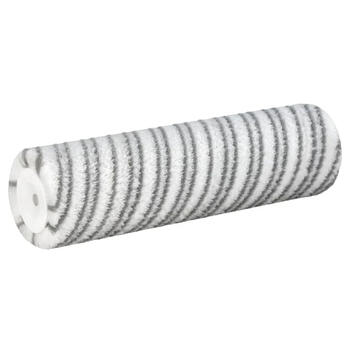 Rullis 25cm Ø48mm, 12mm, poliakrils, pelēkas svītras (85322599)