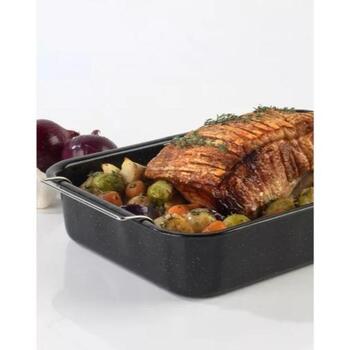 Russell Hobbs Cepešpanna CW91612EU7, 34cm, 230°C, 0,7mm tērauds, viegli tīrāms, nerūsējošā tērauda redele (CW91612EU7)