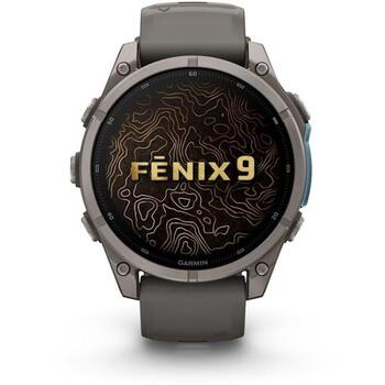 Garmin умные часы Fenix 9 010-04762-01, 47мм, титан, AMOLED 1,4