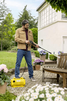 Karcher K 2 Horizontal 1.600-932.0, 110бар, 360л/ч, 1400Вт, 5м, 20м²/ч, компактный (1.600-932.0)
