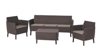 Комплект садовой мебели Salemo 3 Seater Set коричневый 29205990599 KETER (29205990599)