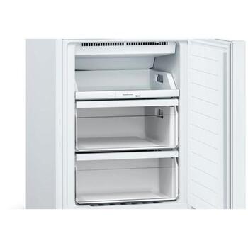 Bosch Холодильник KGN33NWEB, 193L, 89L, 42dB, Класс энергии E, Свободностоящий, No Frost, MultiAirflow, LED дисплей (KGN33NWEB)
